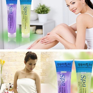 [SaLe 99%] Tuýp Gel Tẩy Da Chết Spa Exfoliating Shower HQ Gel 350ML,Sáng Da. [SLV]