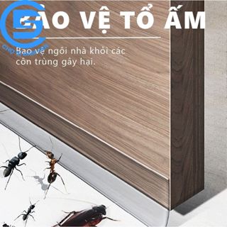 Ron chặn khe hở đa năng, Nẹp dán chân cửa chống côn trùng, phù hợp mọi loại cửa tiện dụng G267-Xopchancua-dep90