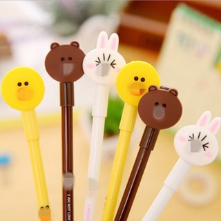 Bút mực nước đen nhiều mẫu hình GẤU - THỎ - VỊT