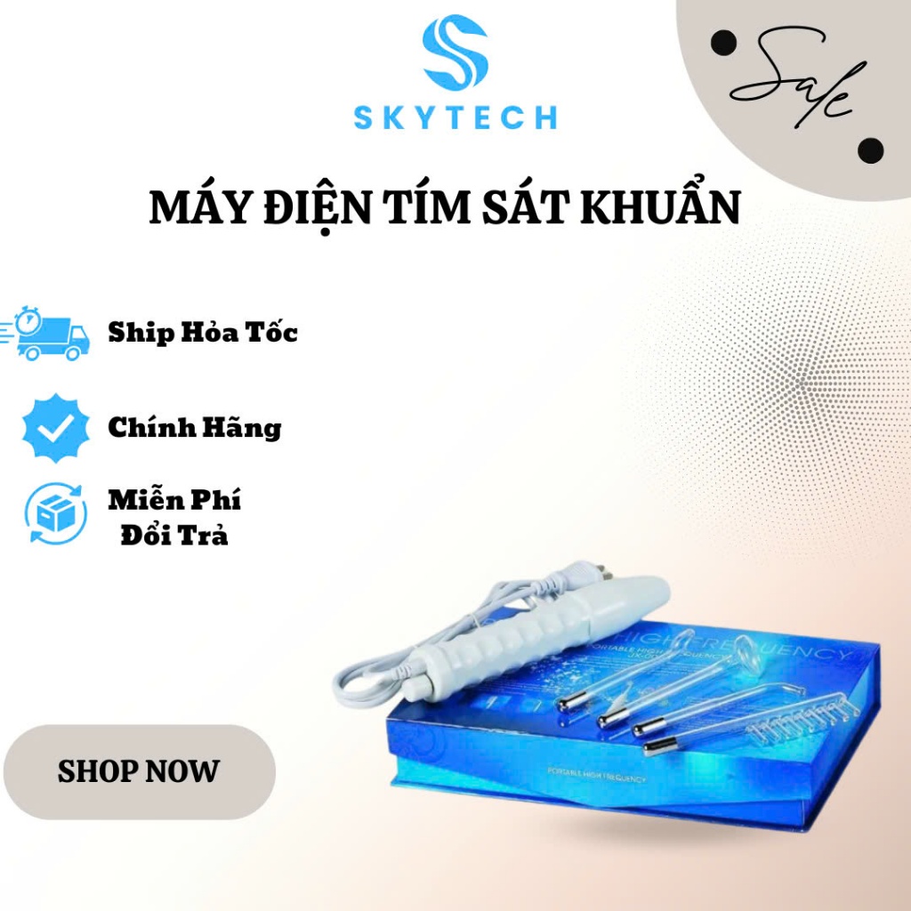 Máy Sát Khuẩn Điện Tím Cầm Tay Hàng Chất Lượng Cao Cấp | Skytech Vietnam