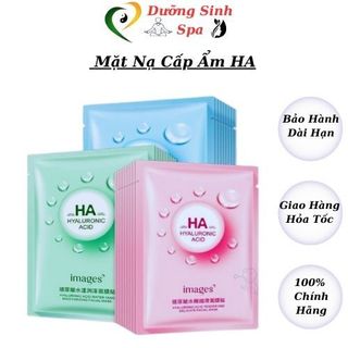  Combo 10 miếng Mặt Nạ Giấy Cấp Ẩm HA Hyaluronic Acid Facial Mask 25g Mặt Nạ Dưỡng Da Trắng Sáng Căng Bóng 