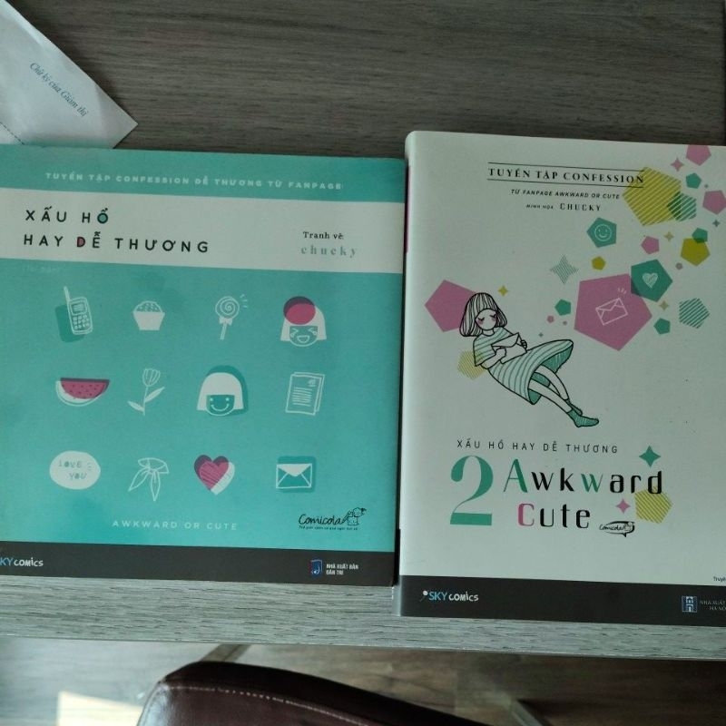 Postcard Awkward or Cute 1+2