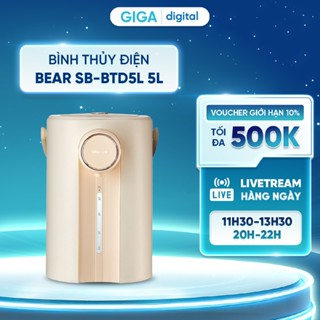 Bình Thủy Điện Bear SB-BTD5L 5L - Khử Clo - 11 Mức nhiệt giữ ấm