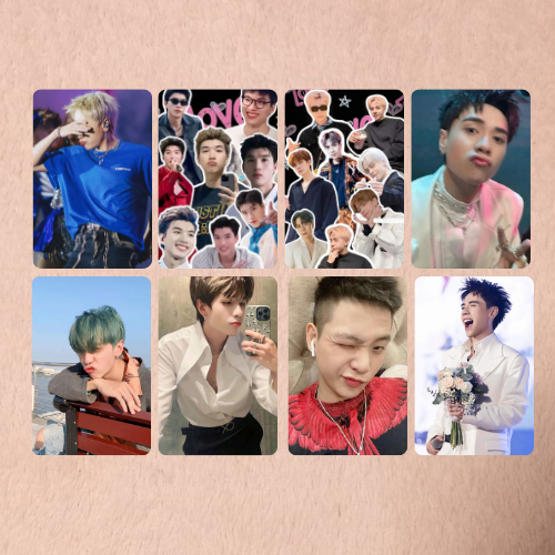 Idol Cuties - Card lomo Anh Trai (loại 2 - size 5.4x9.0) Card des unoff ảnh bo góc idol