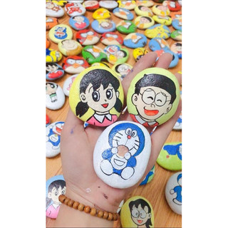 Sỏi đá sáng tạo lẻ 1 viên ( kích thước 9 cm )