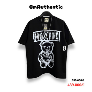 [HIGH QUALITY] Áo Thun Moschino Fun Bear Cotton Cao Cấp Form Rộng - BM Authentic