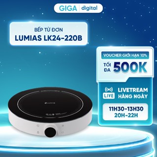 Bếp từ đơn Lumias LK24-220B/ Xiaomi Youth Lite - 9 mức nhiệt - điều khiển cảm ứng và núm xoay cơ