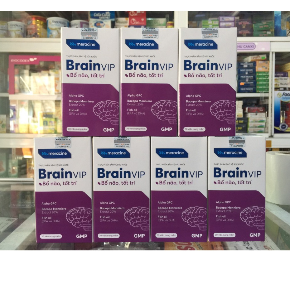 BRAINVIP HỖ TRỢ TƯ DUY TRÍ NHỚ H30V BRAIN VIP