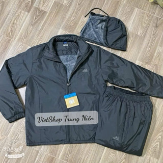  Bộ Quần Áo Gió Lót Lông Nam Trung Niên Cực Ấm Tặng Bố Hàng Qccc Mũ Tháo Rời 