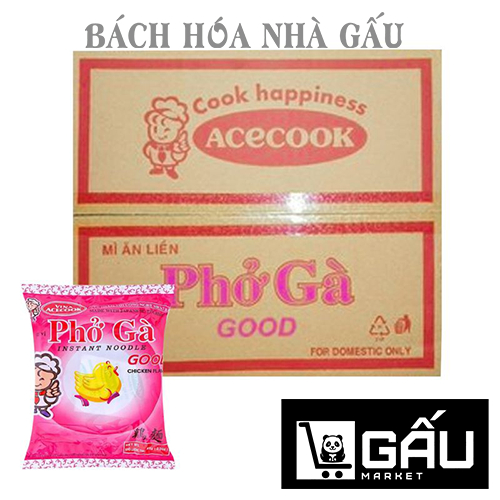 Phở Gà Acecook gói 65g (Thùng 30 gói)