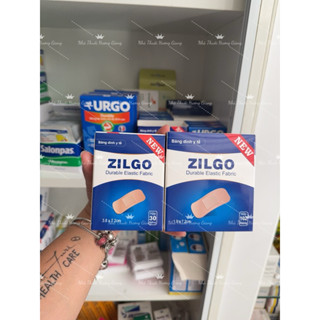  Băng cá nhân Zilgo - Băng gâu băng y tế sơ cứu vết thương cầm máu hiệu quả - Hộp 30 102 miếng 