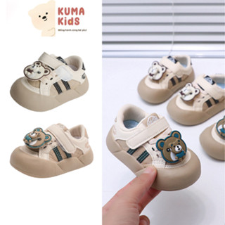 [SALE] Giày Tập Đi cho bé, Giày Thể Thao TRẺ EM MÙA XUÂN THU bé trai và bé gái ĐẾ MỀM Kuma Kids KTD04 HaBu