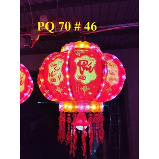 NEW 2026 Đèn lồng quay  PHẢNG QUANG 3Đ  Led  Phi 60 80
