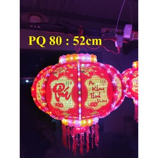 NEW 2026 Đèn lồng quay  PHẢNG QUANG 3Đ  Led  Phi 60 80