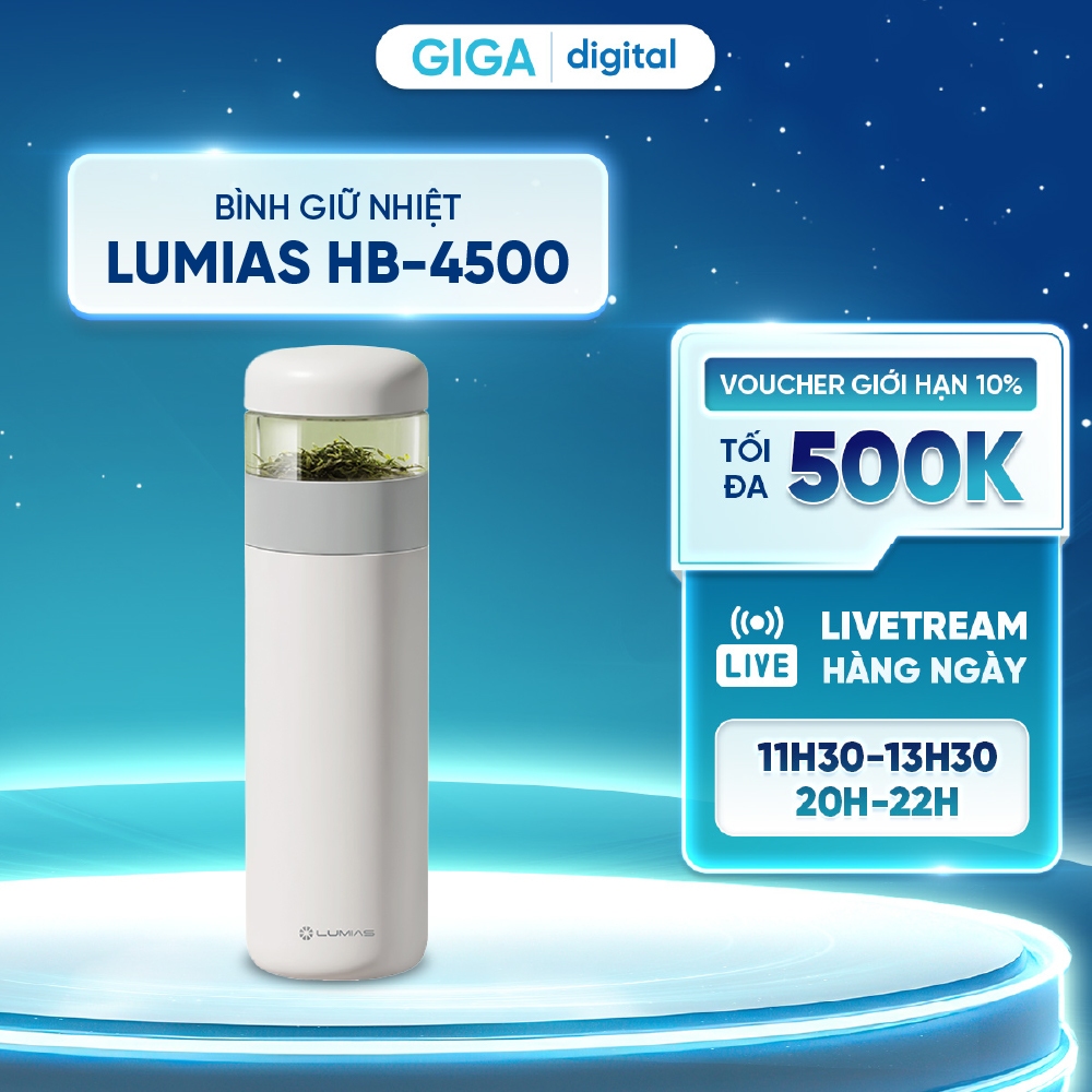Bình giữ nhiệt Lumias HB-4500 - Giữ nhiệt lên đến 12 giờ | BigBuy360 - bigbuy360.vn
