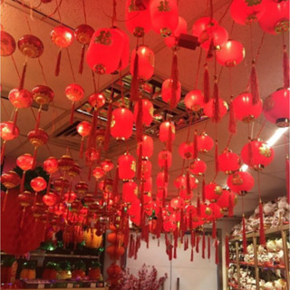  Đèn Lồng Trang Trí Tết Dài 5M 16 Bóng Khải Ân Decor Trang Trí Phòng Ngủ Ngoài Trời 