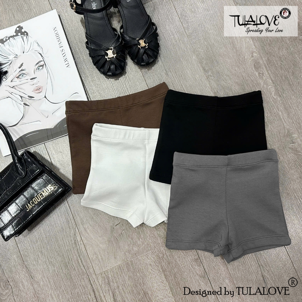 QUÂN ĐÙI ÔM BÉ GÁI Vải Cotton Hàn Lên Form Siêu Yêu, Quần Đùi Ngắn Cho Bé Tulalove