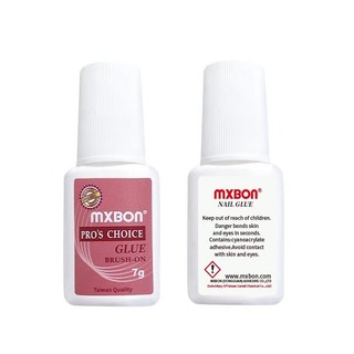 Keo mxbon hồng gắn móng tay nail