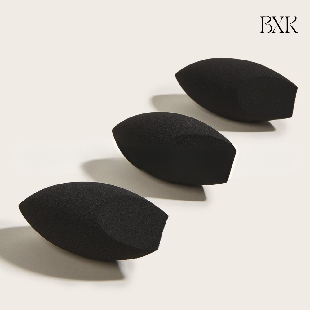 Set 2 mút trang điểm tán kem nền mềm mịn không hút nền giúp lớp nền căng bóng tự nhiên BXK COSMETICS