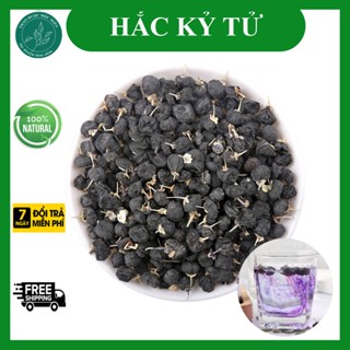 Hắc kỷ tử, Kỷ Tử Đen Tây Tạng 50 100 200gram Sấy Khô Quả To hỗ trợ Sáng Mắt, Đẹp Da, Chống Lão Hóa