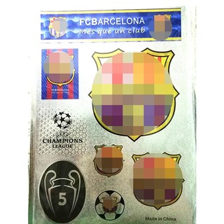 Sticker decal dán các CLB bóng đá