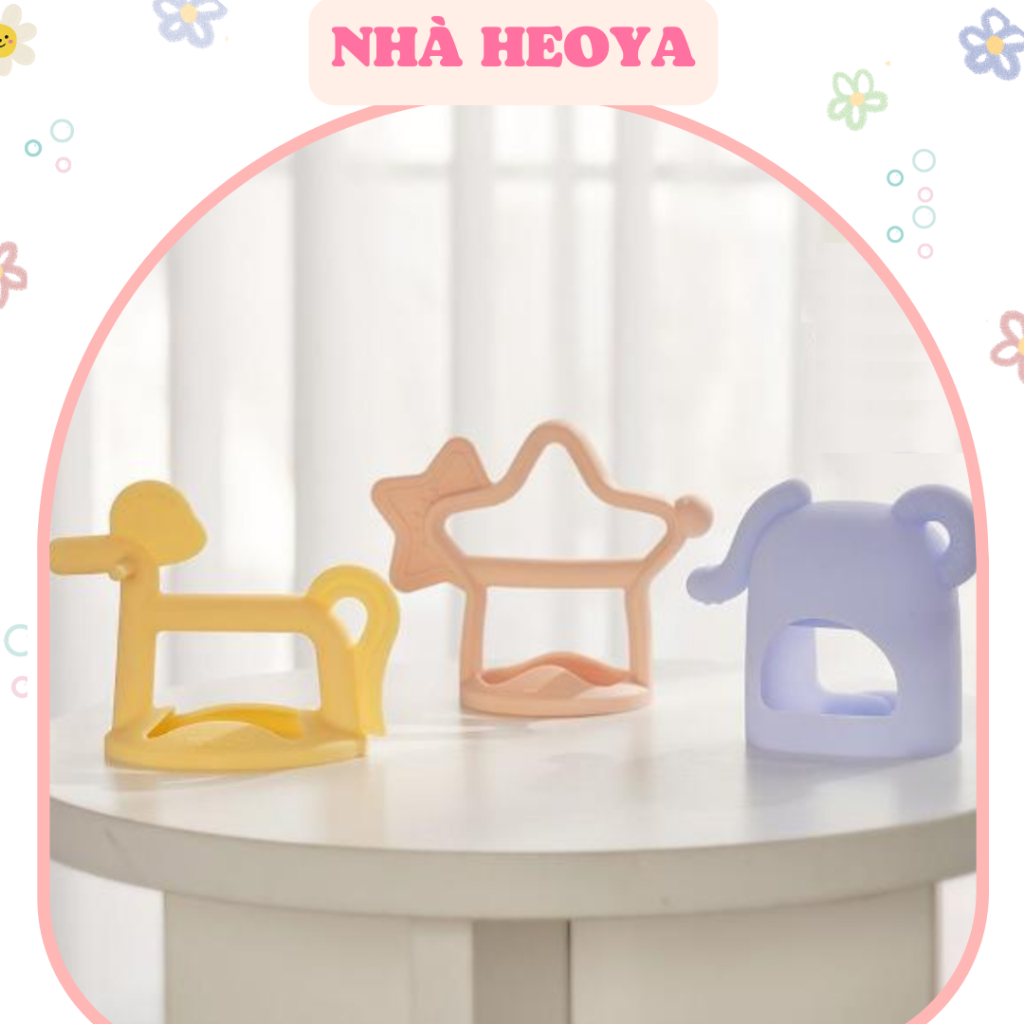 GẶM NƯỚU SILICON MOYUUM CHÍNH HÃNG HÀN QUỐC BẢN CHO BÉ 3M+