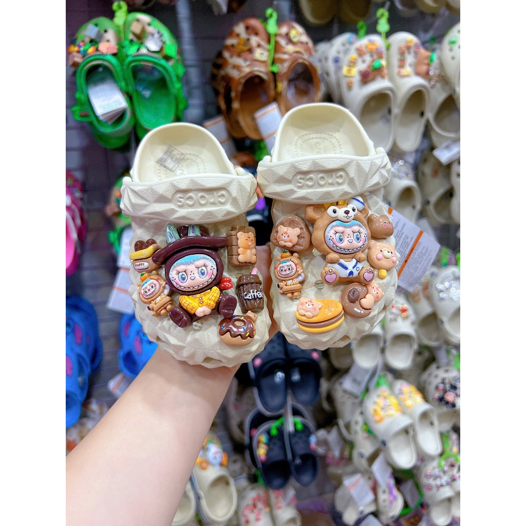 DÉP CROSS SỤC SẦU RIÊNG  CHO BÉ TRAI/BÉ GÁI TẶNG  10 CHARM