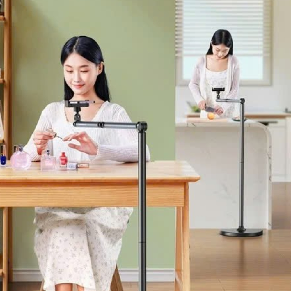 Giá đỡ Điện thoại cao cấp xoay 360 L0X3 HULAKO livestream,quay chụp sản phẩm,hỗ trợ làm vlog,quay nấu ăn, review, selfie | BigBuy360 - bigbuy360.vn