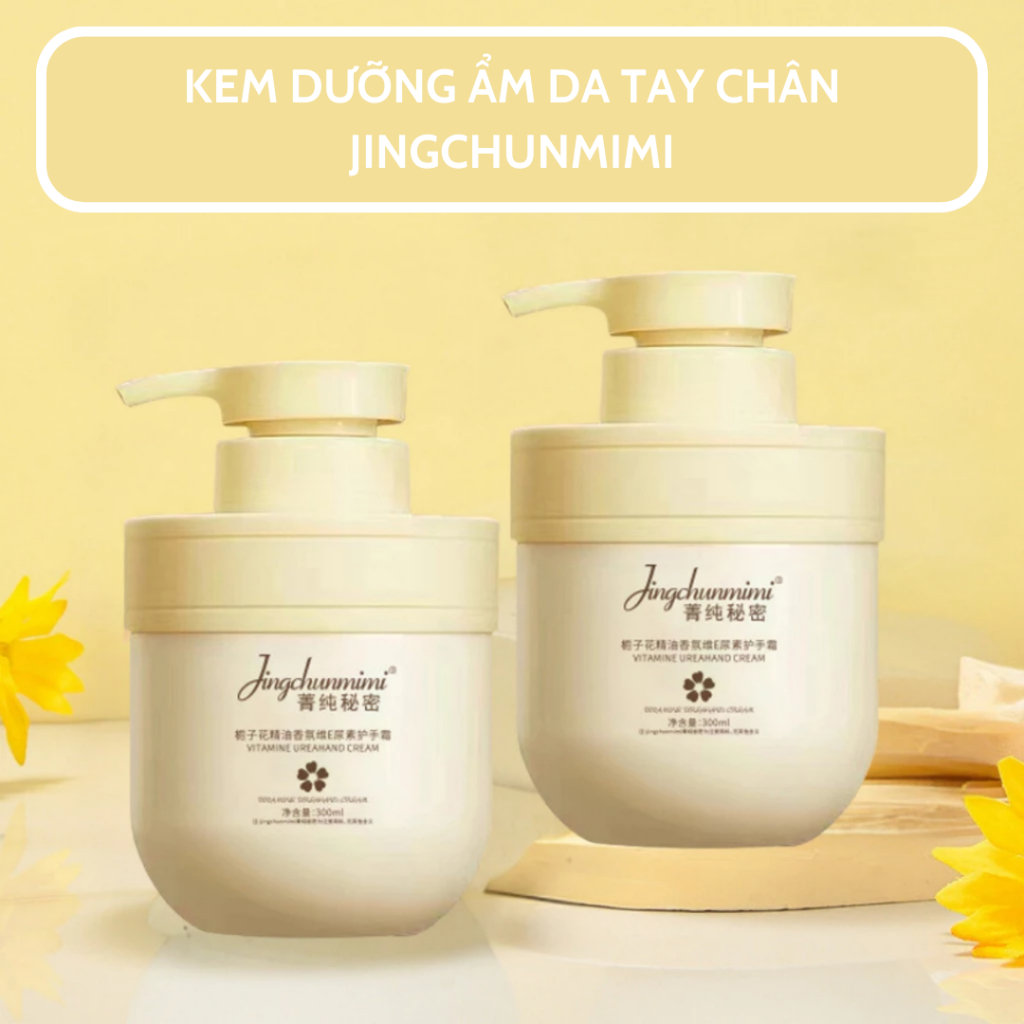 Kem dưỡng da JINGCHUNMIMI - Giảm khô nứt da với kem dưỡng ẫm Jingchunmimi, giúp da mịn màng, giảm khô nứt - QUINN BEAUTY