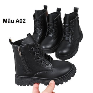 Giày bốt cho bé boot bé gái boot bé trai Bốt cao cổ trẻ em