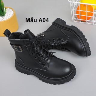 Giày bốt cho bé boot bé gái boot bé trai Bốt cao cổ trẻ em