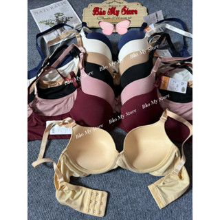 1134 - Áo Lót Lovely Trơn Mút Vừa  Bảng Lưng To 3 Cài Che Mỡ Lưng, Nách - Áo Ngực Nữ Mặc Áo Dài