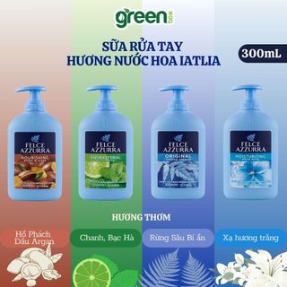 Combo 2 chai Sữa rửa tay hương nước hoa Felce Azzurra 300ml