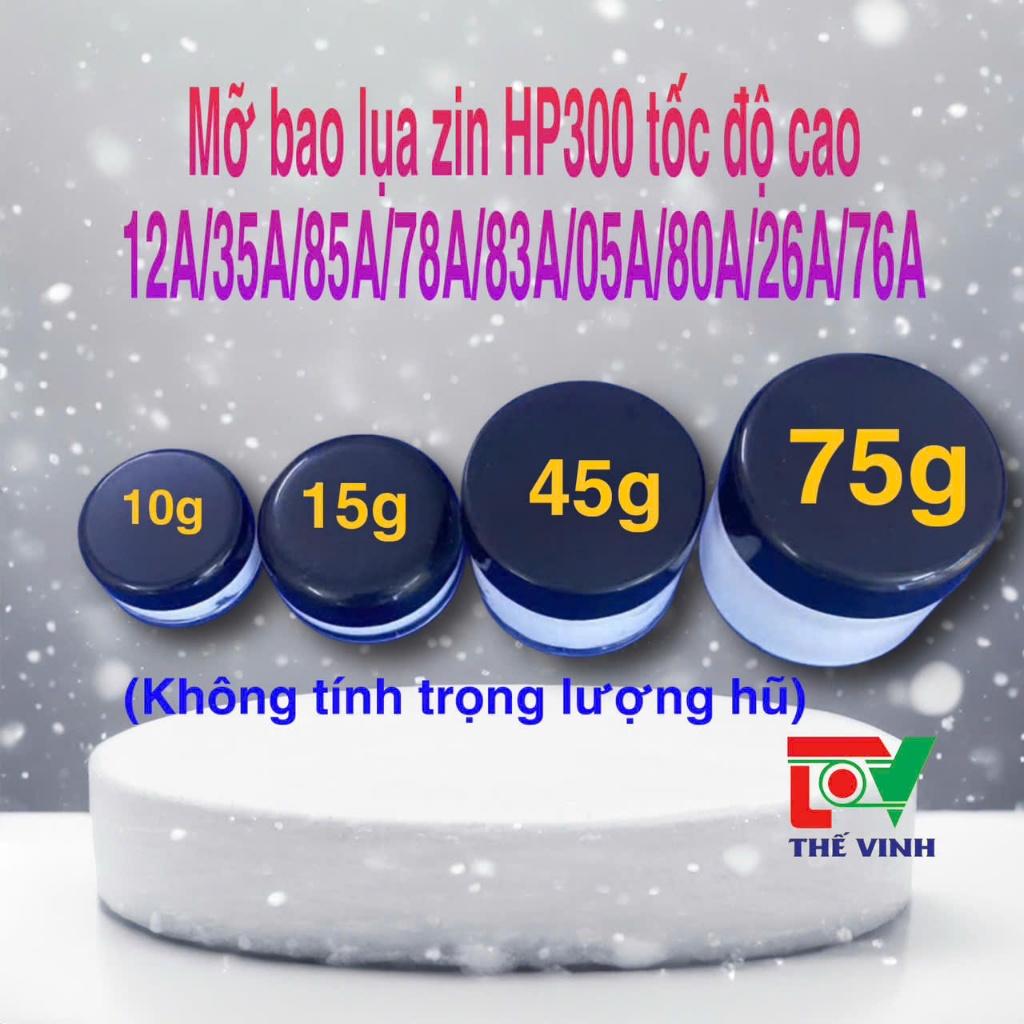 Mỡ bôi bao lụa Zin HP-300 dành cho máy in tốc độ cao