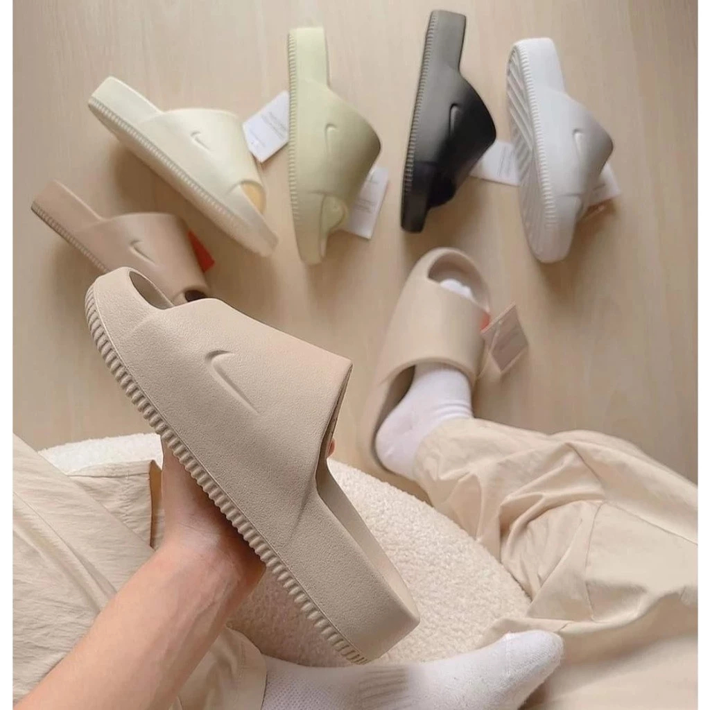 Dép đúc bánh mì nam nữ Slide bản vân nhám cao cấp 2024  (048) | BigBuy360 - bigbuy360.vn