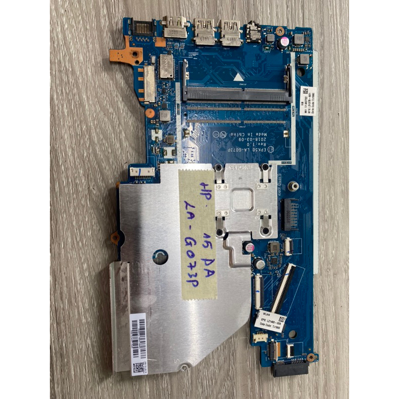 Main Laptop HP 15 DA Pentium N5000 LA G073P hàng tháo máy chạy good