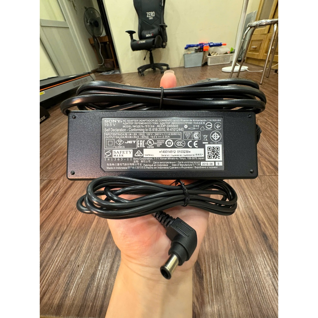 nguồn adapter tivi sony 19.5v 2.35a bản gốc