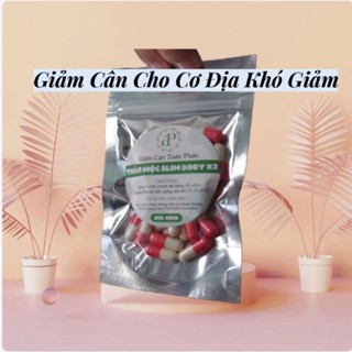 VIên Trắng Đỏ*Liều Cho Cơ Địa Khó*Liệu Trình 15 ngày (30 viên) giảm cân Slim Body X3  Thái Lan Chính Hãng