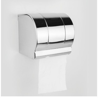 Hộp đựng giấy vệ sinh Inox 304 (Trắng bạc)