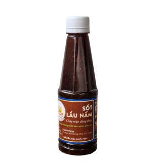  Sốt lẩu Nấm Bếp Bà Nga nước dùng lẩu nấm chay mặn dùng được  350gr chai  tươi ngon chuẩn vị không cần nêm nếm 