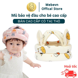  Mũ bảo vệ đầu cho bé cao cấp tập bò nón bảo vệ đầu cho bé mũ tập bò cho bé mũ chống va đập cho bé 