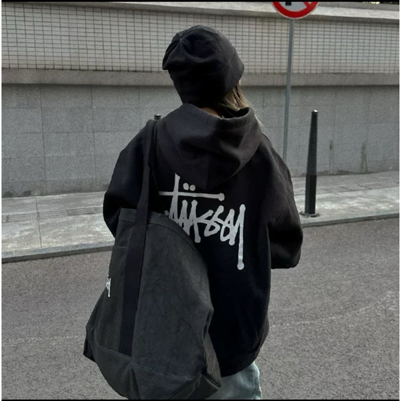 Hoodie Stussy form dày