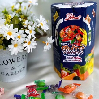 Kẹo Trái Cây Fruitti đỏ Nhập Khẩu Indonesia Hộp 100gr Gói Giỏ Quà Tết