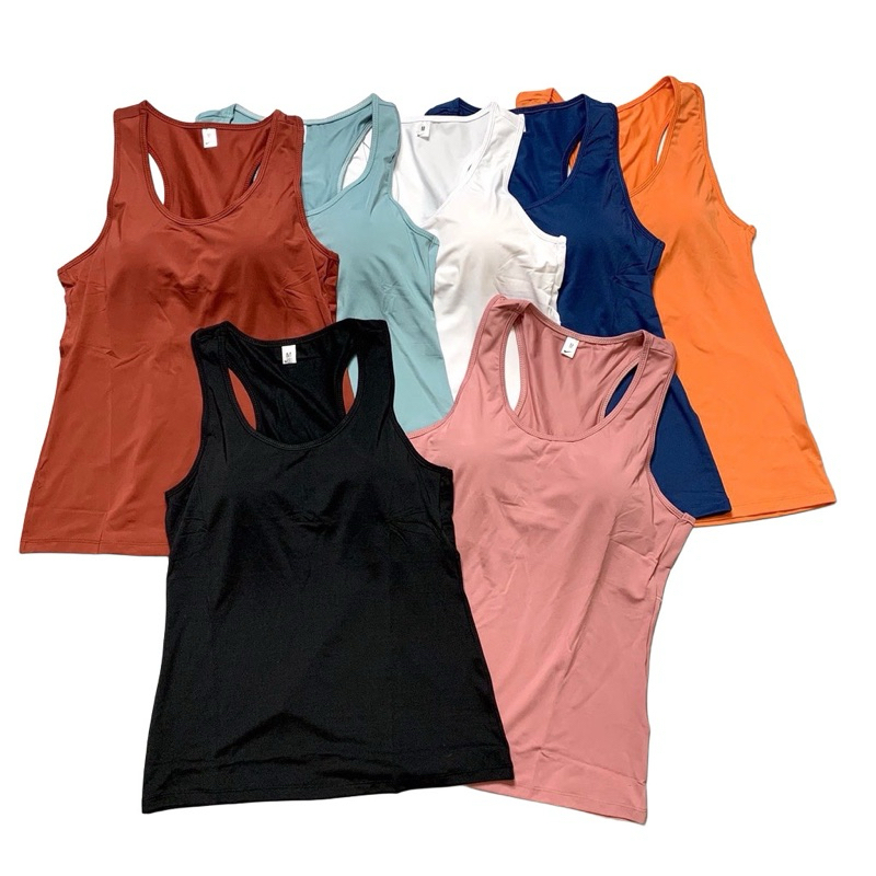 Áo Tanktop Thể Thao Nữ MILAVY Dáng 3 Lỗ Kèm Mút