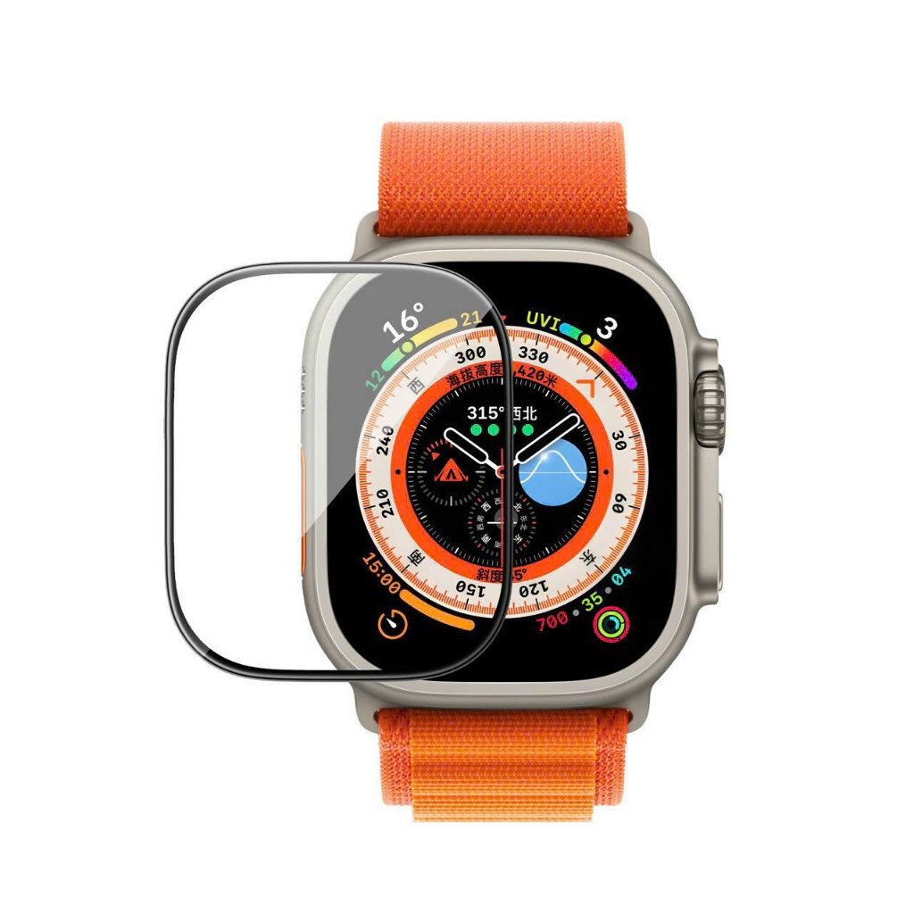 Kính dán full flim Wiwu cho Apple Watch Series 10 42mm /46mm kèm khung dán