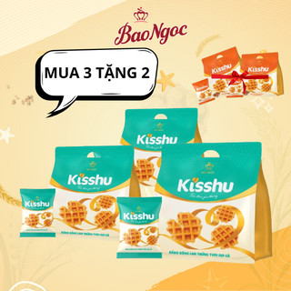   3 tặng 2   Combo 3 bịch bánh bông lan Bảo Ngọc vị sợi gà tặng 2 bịch bông lan sợi thịt BBQ 