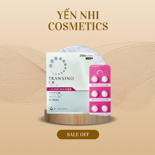 [CHÍNH HÃNG] Viên Uống Trắng Da Transino Viên Uống Trắng Da Mờ Nám Transino Mẫu Trắng 240 Viên