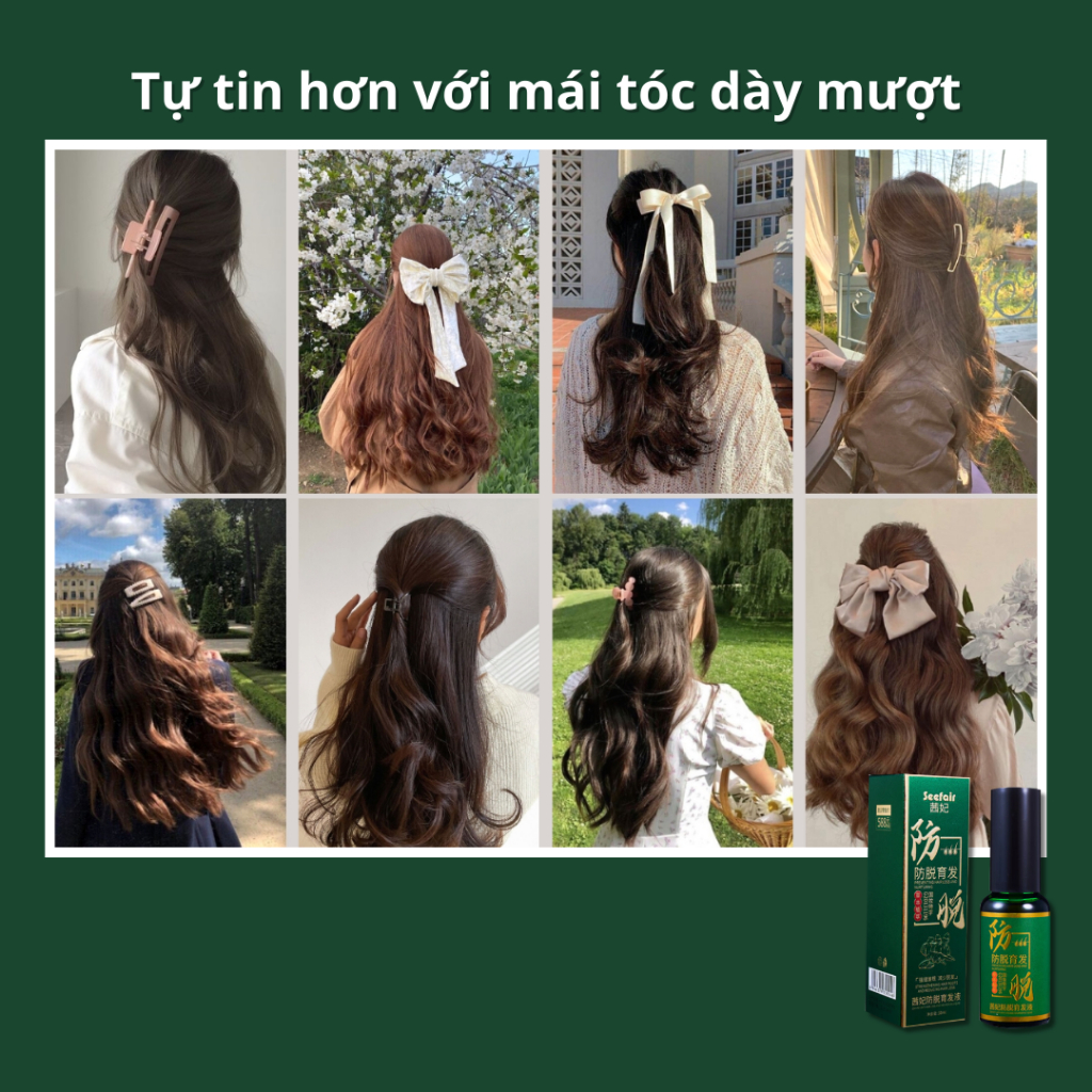 Xịt kích mọc tóc Seefair - Kích thích mọc tóc Seefair, giúp tóc mượt mà, chắc khỏe ngăn ngừa rụng tóc - QUINN BEAUTY