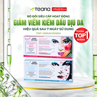 Combo Teana Giải Cứu Làn Da, Đánh Bay Mọi Loại Mụn Serum Teana Anti-redness + Serum Teana No Problem