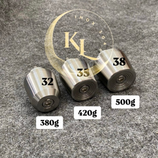 GÙ TAY LÁI CHỐNG RUNG NGUYÊN KHỐI [380/420/500gram (Kèm ốc + nhôm)] CHUẨN INOX 304 GẮN CHO TẤT CẢ CÁC DÒNG XE.